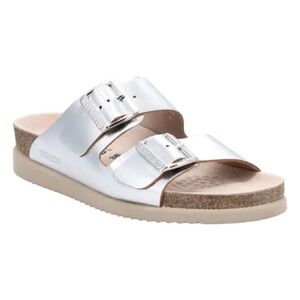 Mephisto Silver Women's Sandals Size 42